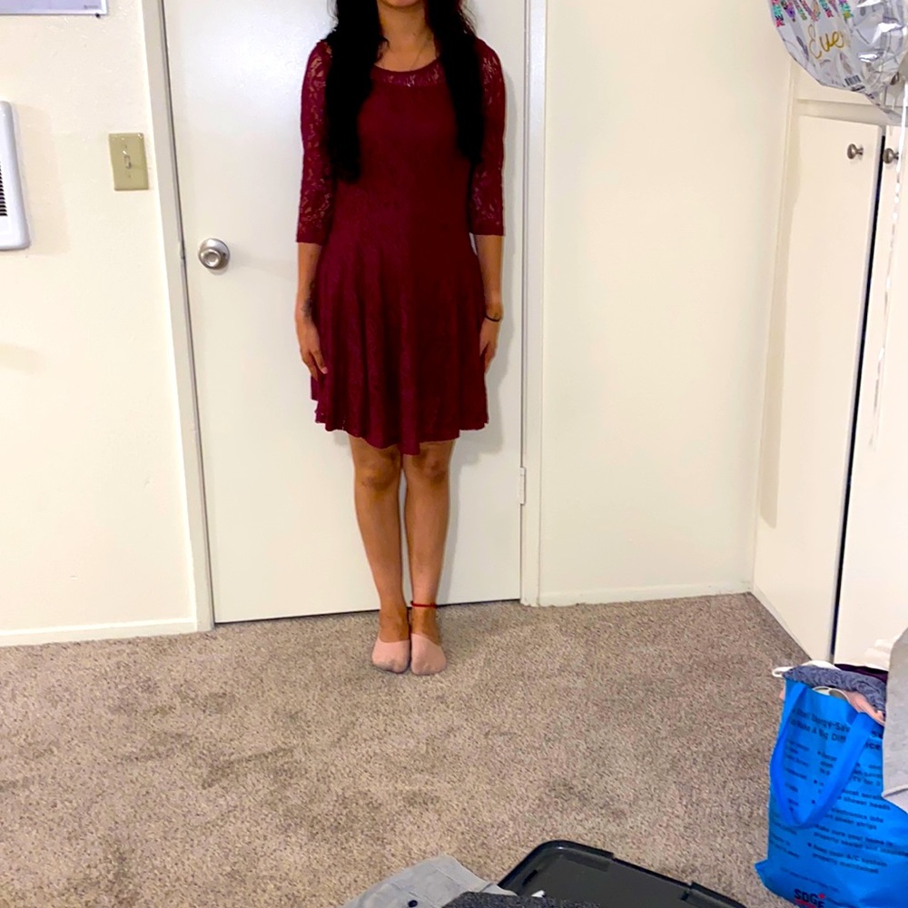 COPY - Burgundy dress